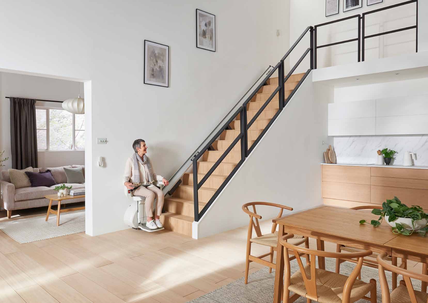 homeglide gerade treppe